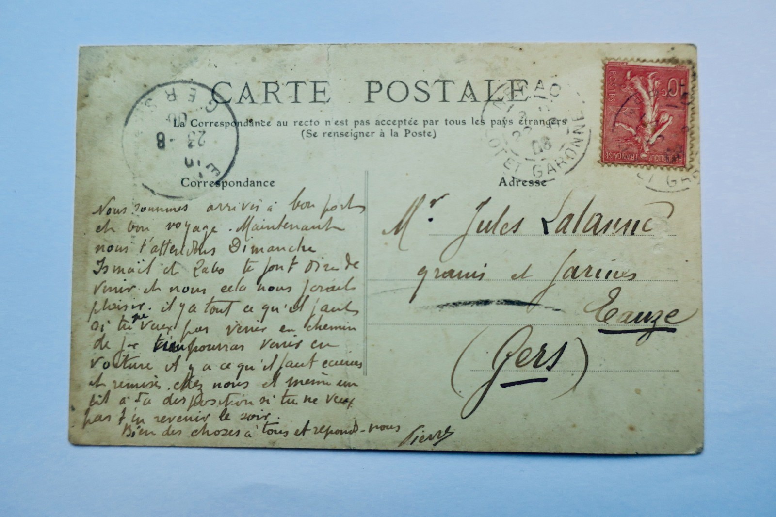 GONDRIN Grand’Rue et Vieilles Maisons du XVè siècle Gers 32 - La Librairie Antique