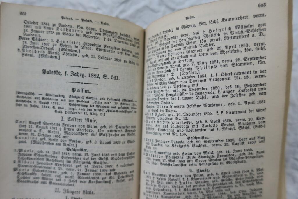 Gothaisches genealogisches Taschenbuch auf das Jahr 1883