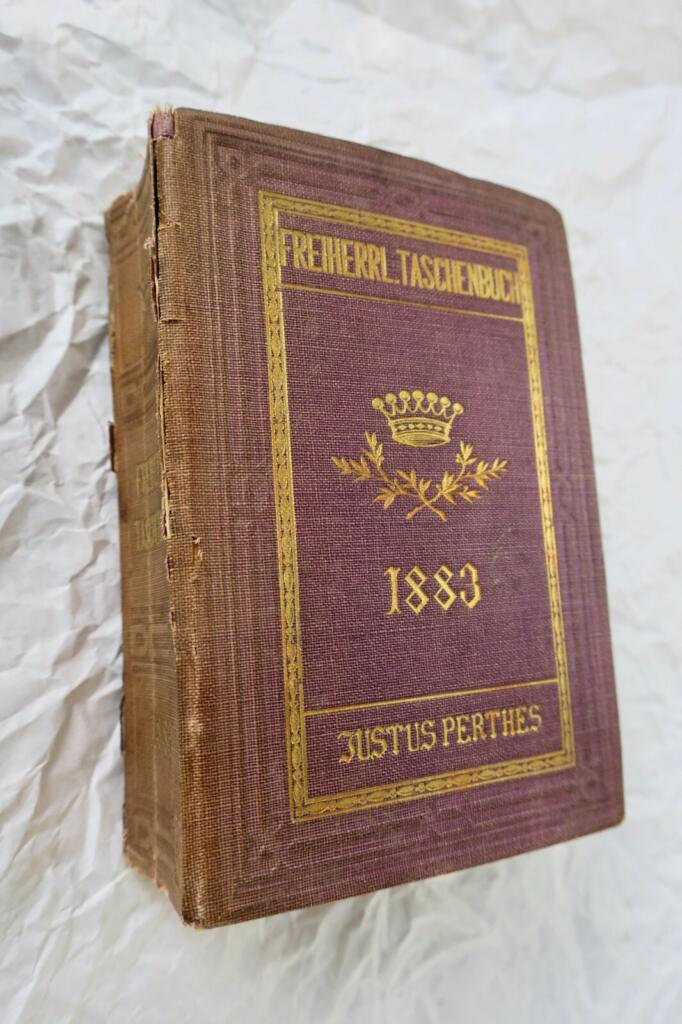 Gothaisches genealogisches Taschenbuch auf das Jahr 1883