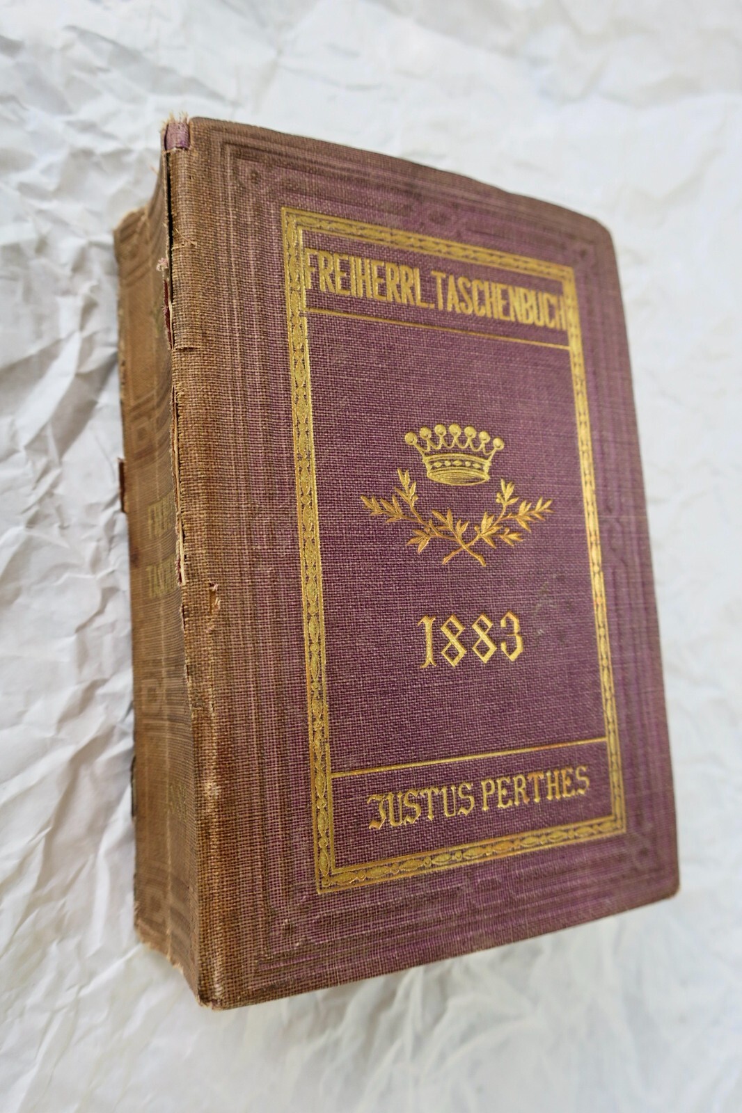 Gothaisches genealogisches Taschenbuch auf das Jahr 1883 - La Librairie Antique