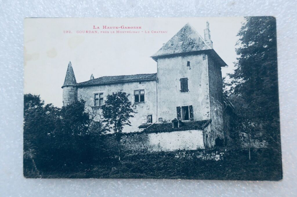 Gourdan near Montréjeau Castle 1916