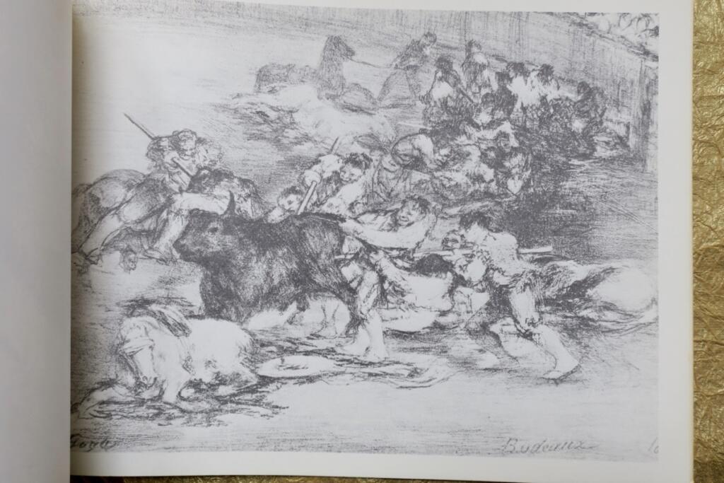 Kunst des Stierkampfs von Goya
