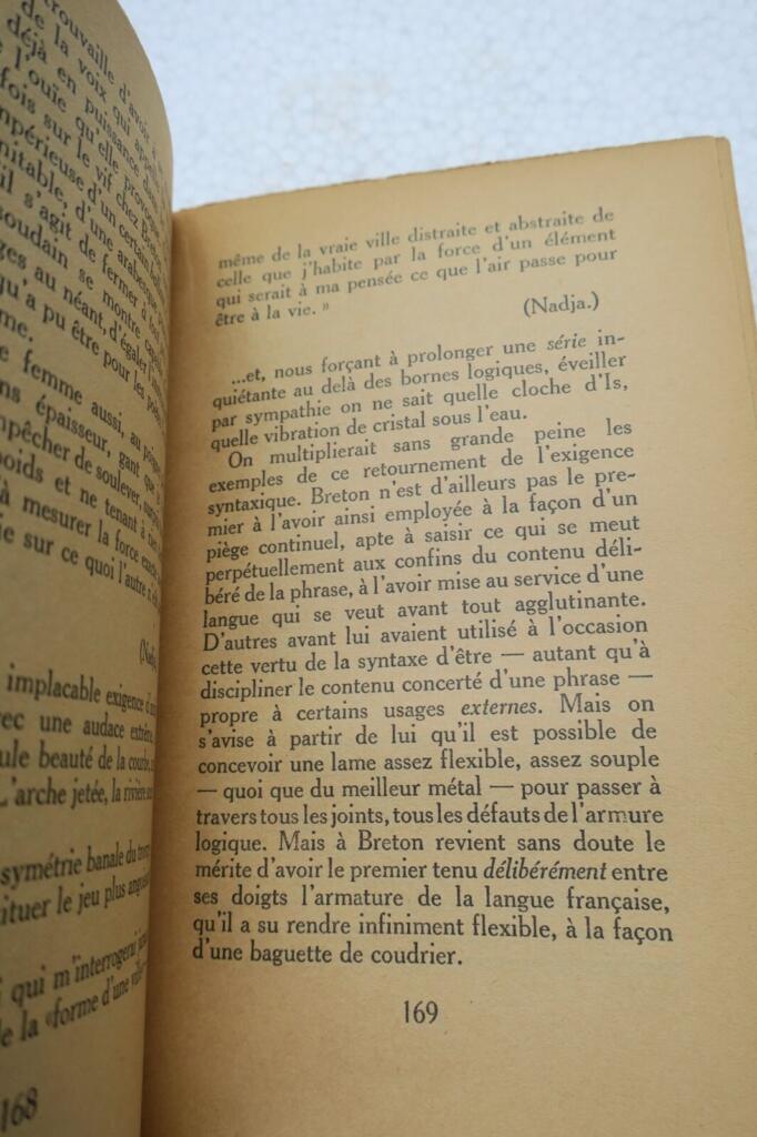 Porträt von André Breton