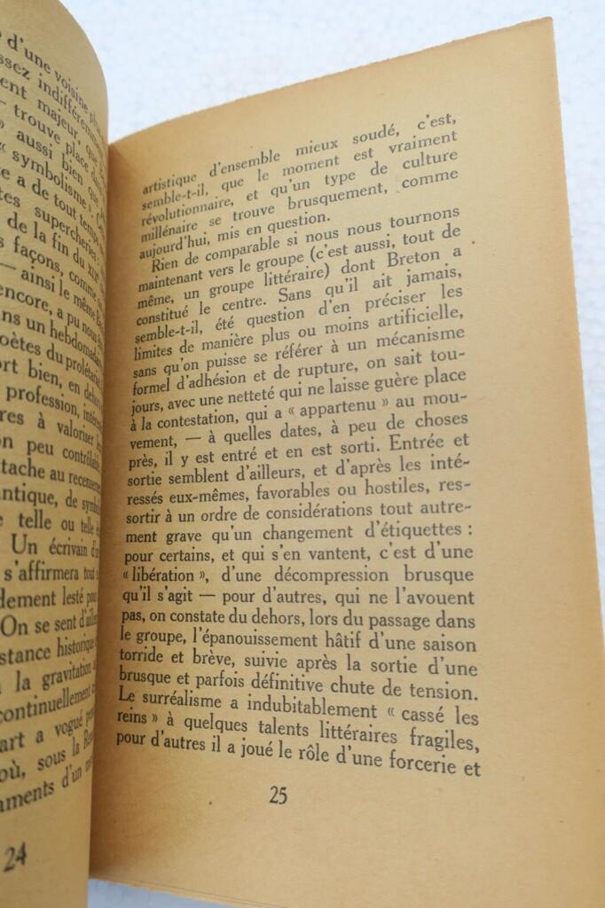 Porträt von André Breton