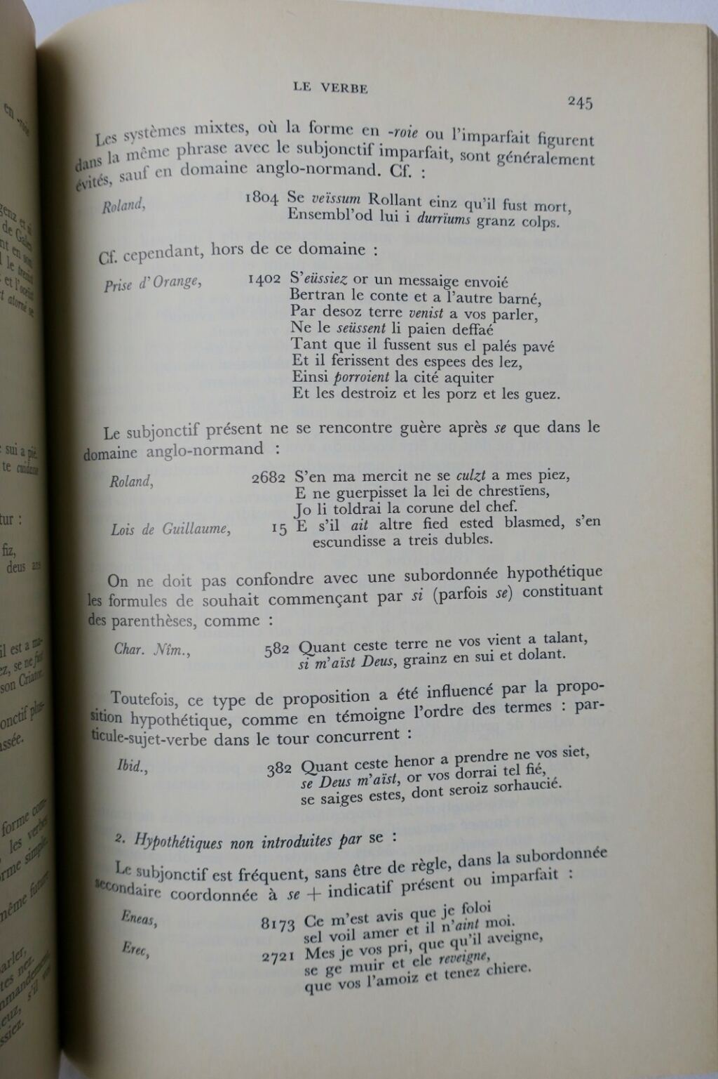 Grammatik des Altfranzösischen: Morphologie und Syntax