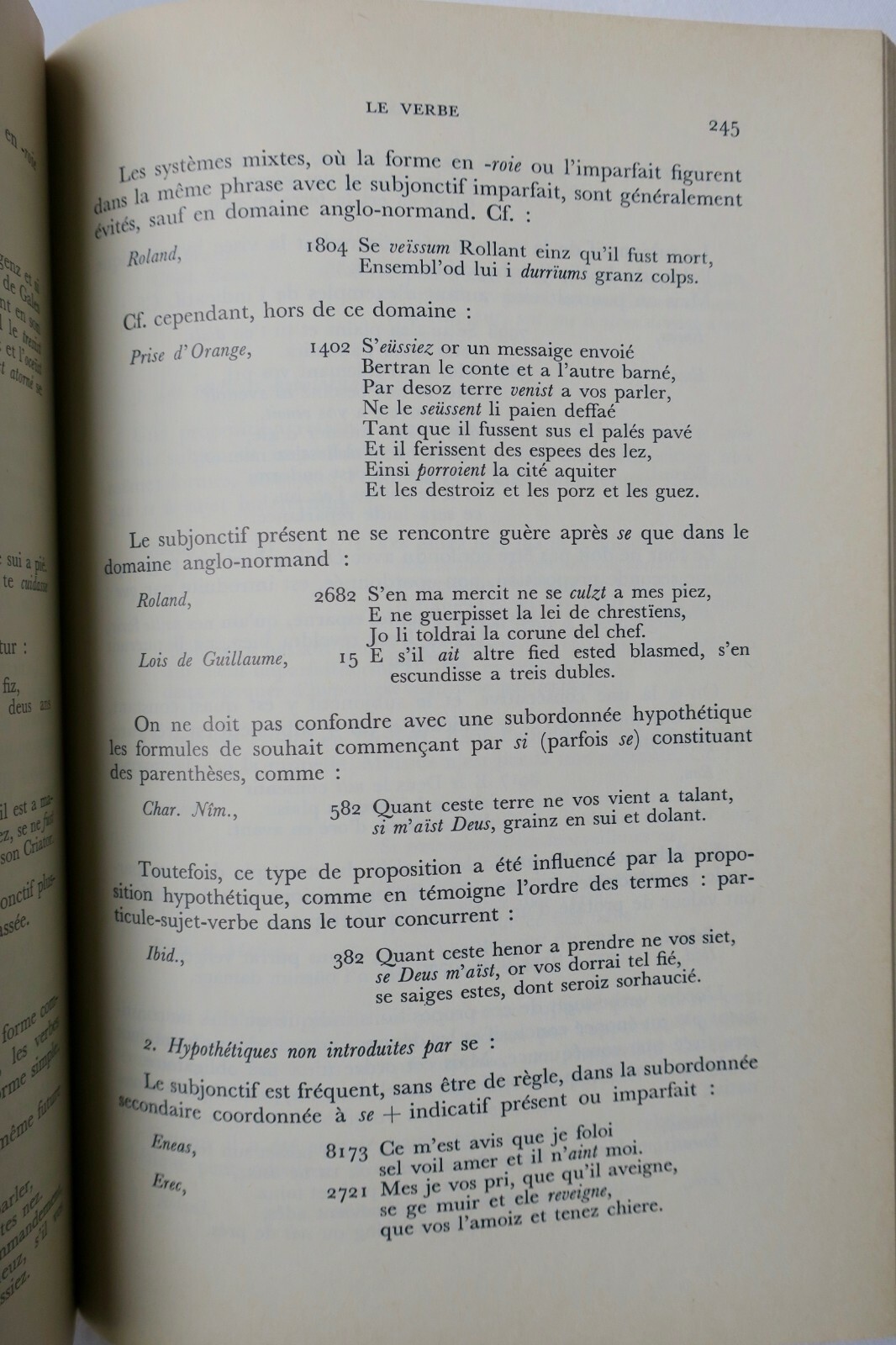 Grammatik des Altfranzösischen: Morphologie und Syntax<span class="lla-card-orig-wrap"><span class="lla-card-orig">❦ Grammaire de l’ancien Français: morphologie – syntaxe 1976</span></span> - La Librairie Antique