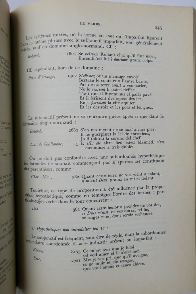 Altfranzösische Grammatik: Morphologie und Syntax