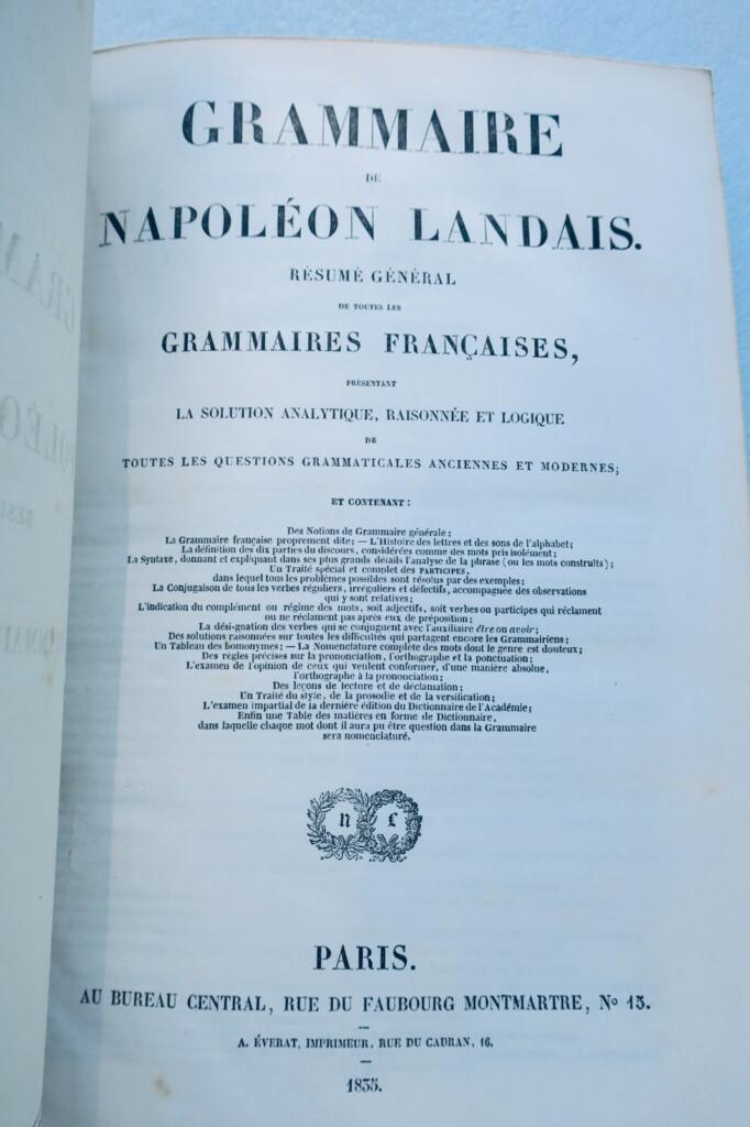Comprehensive French Grammar