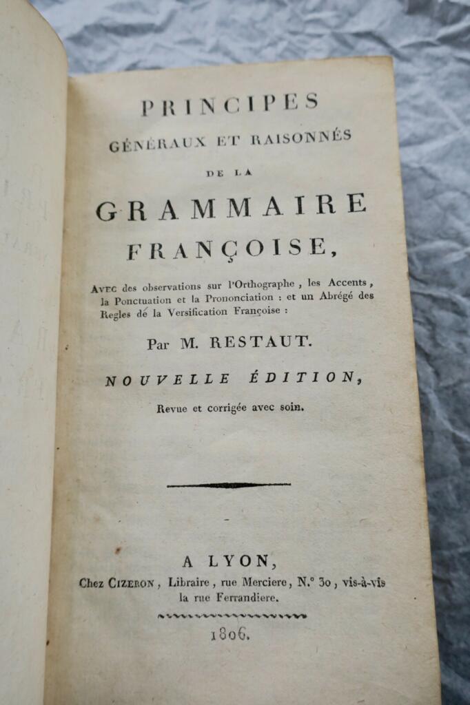 French Grammar Principles & Versification Rules