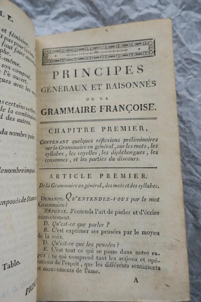 French Grammar Principles & Versification Rules