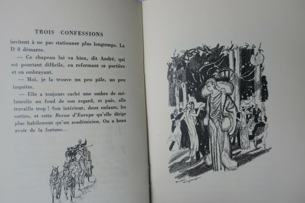 Drei Bekenntnisse mit 24 Illustrationen