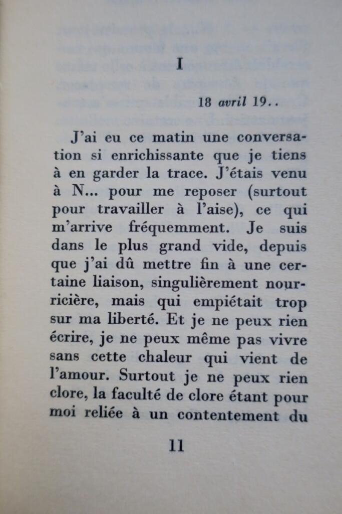 GRASSET UNE RENCONTRE PARIS, 1940, dédicace
