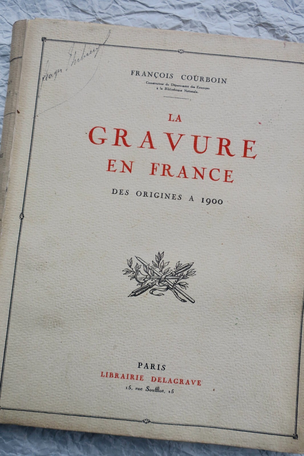 gravure en France des origines à 1900 - La Librairie Antique