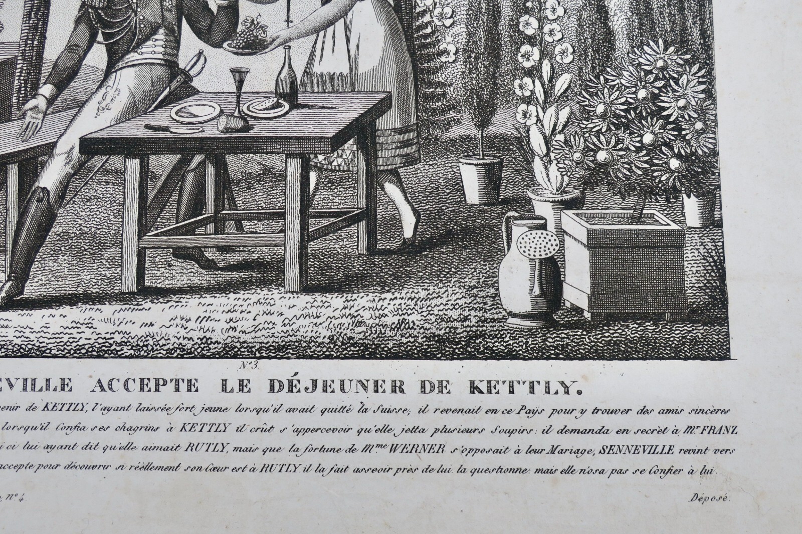 Stahlstich von Senneville - Image 3