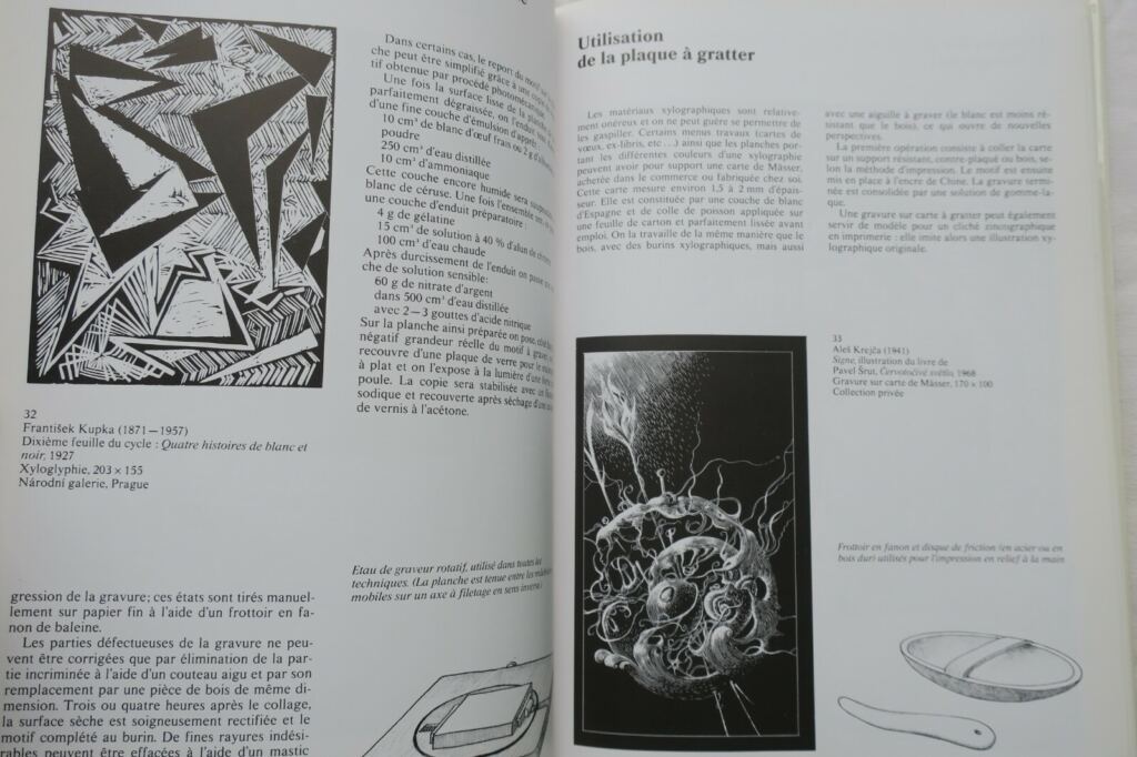 gravure Les techniques de la gravure : guide des techniques et de l’histoire..