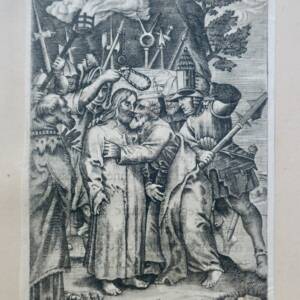 Gravure pieuse 16 ème Joannes de Loysi
