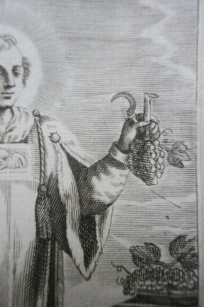 17th Century Pious Engraving