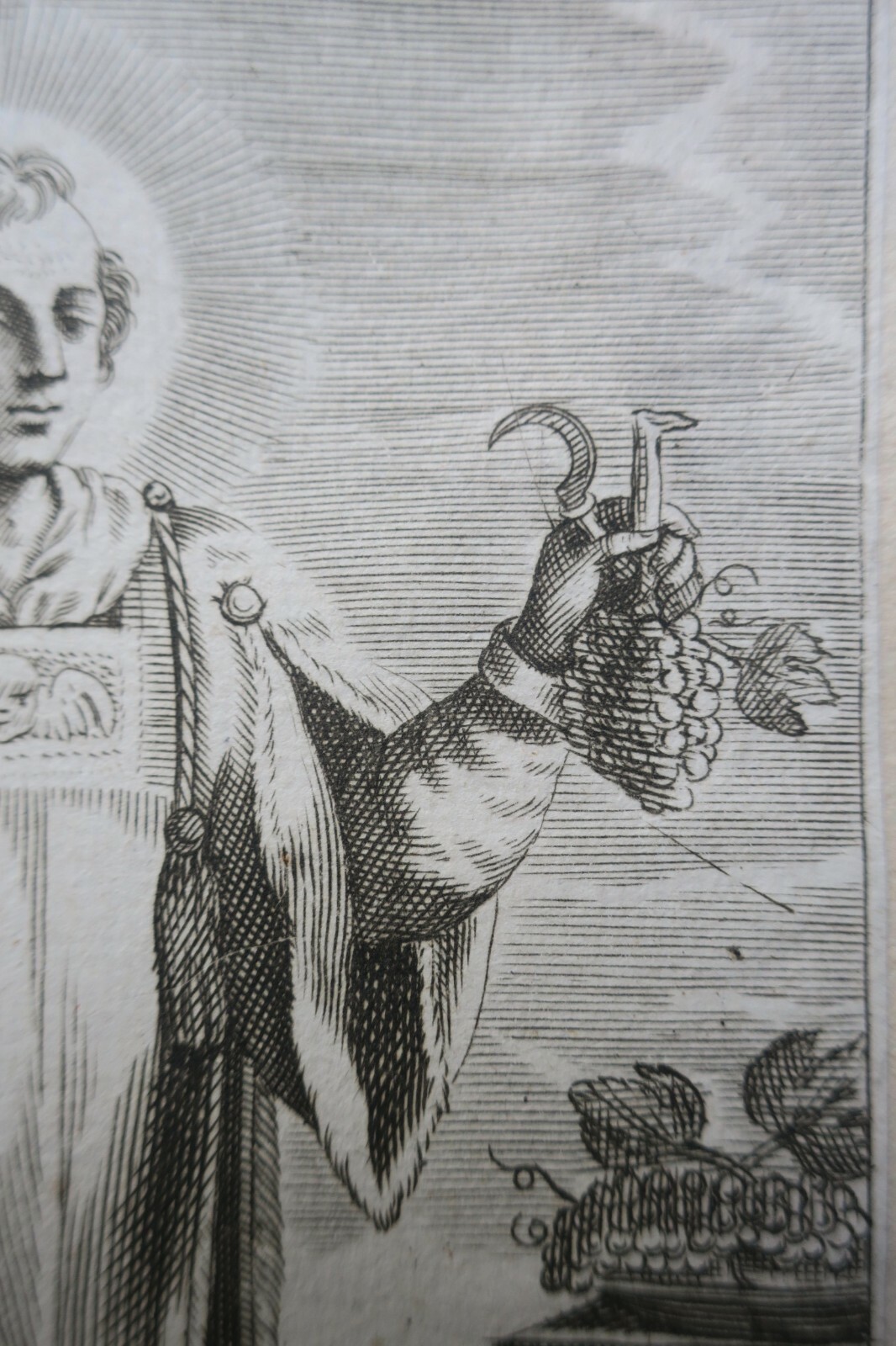 17th Century Pious Engraving - Image 3