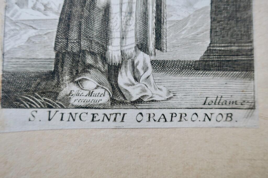 17th Century Pious Engraving