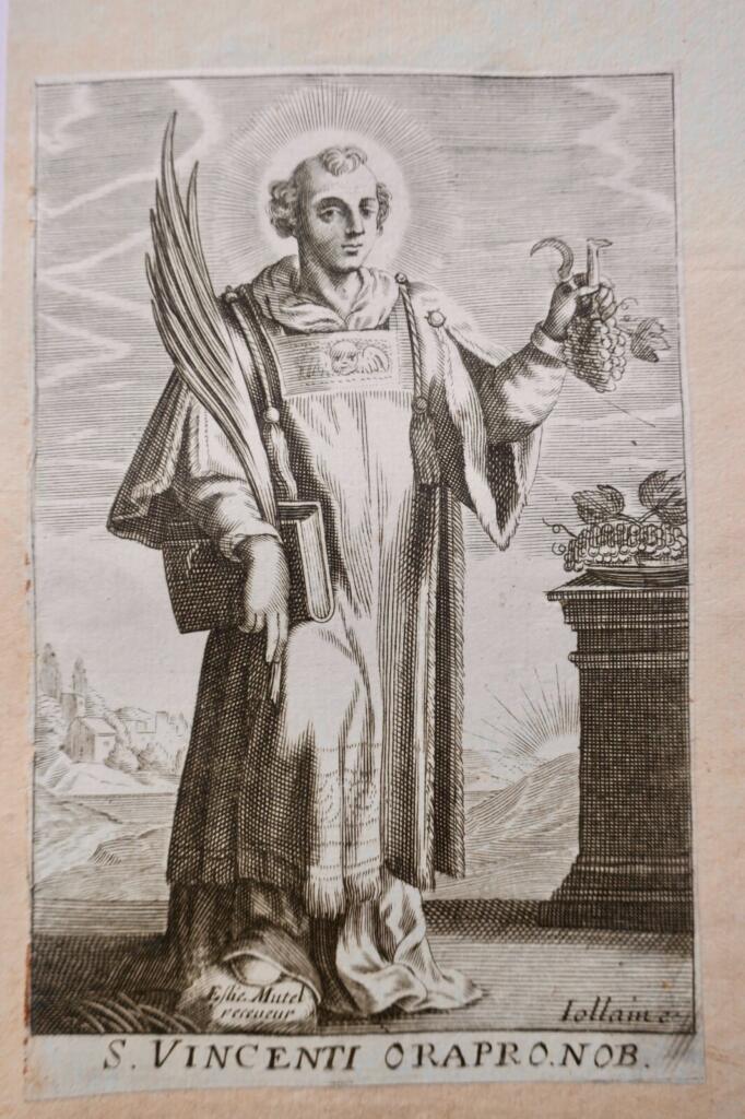 17th Century Pious Engraving