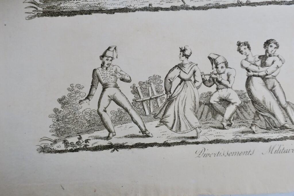 Militärunterhaltung Gravur