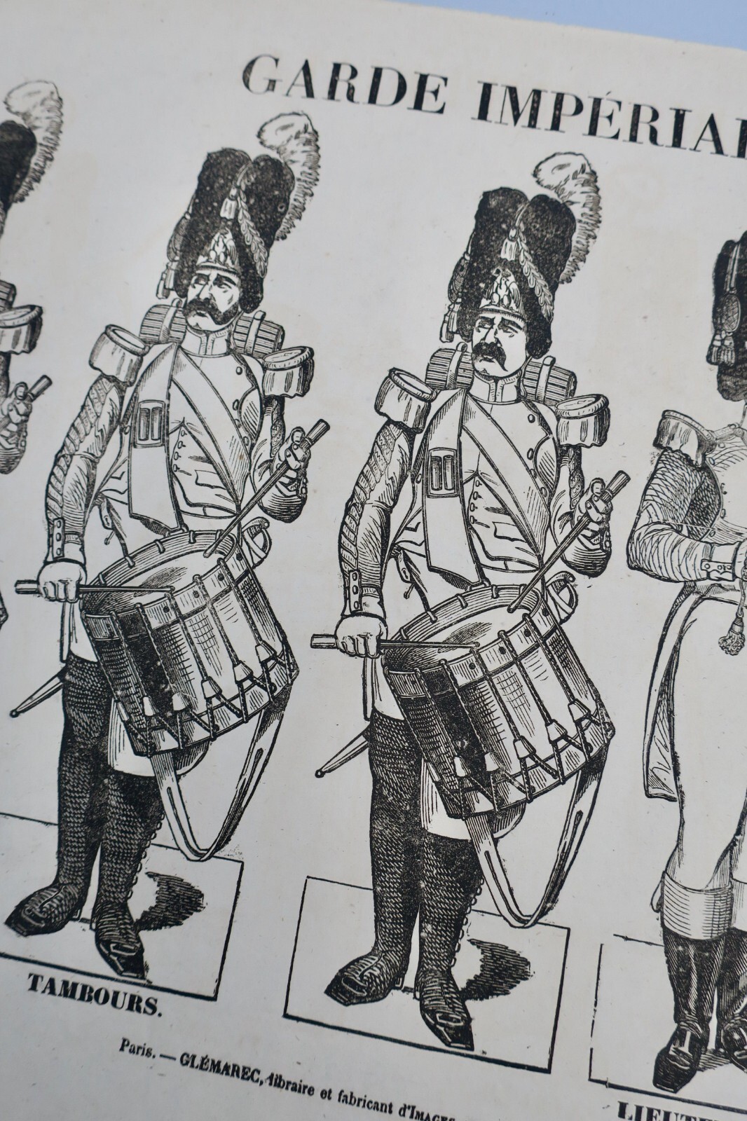 帝国衛兵の鋼版画 – Image 3