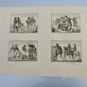 Gravure sur acier GARDE IMPERIALE 44 x 26 cm