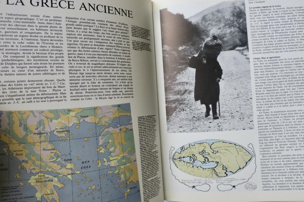 Grec Atlas du monde Grec 1982