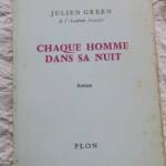 Green Julien Chaque homme dans sa nuit
