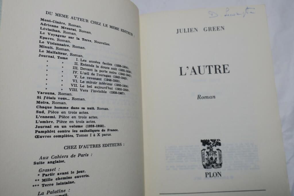 Ein Roman von Julien Green