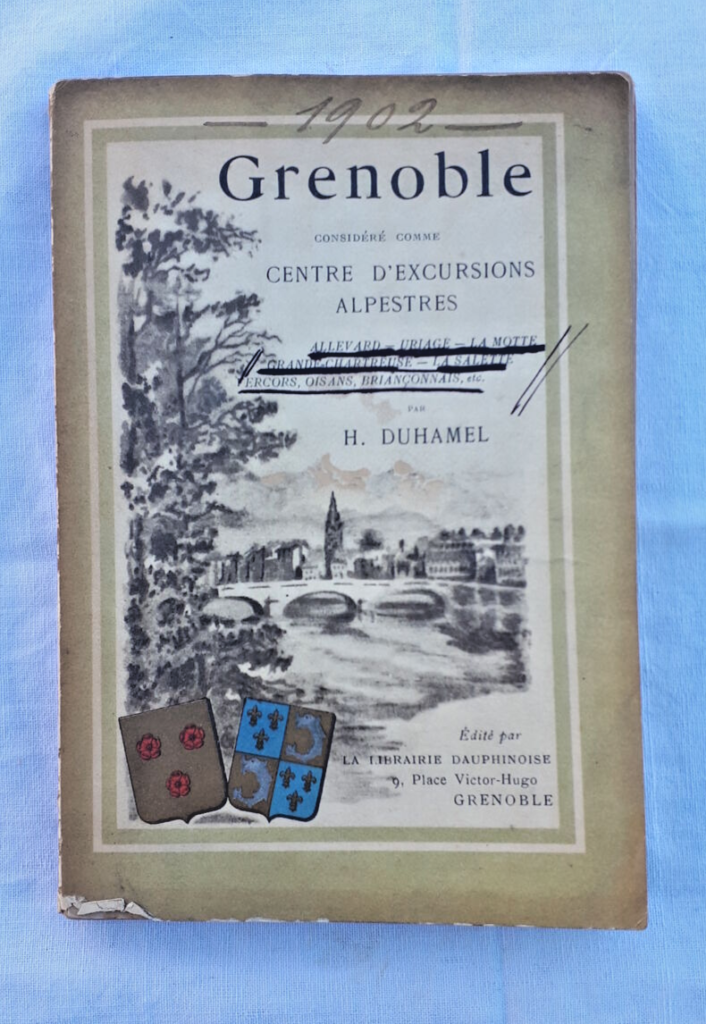 Grenoble considéré comme centre d’excursions 1902