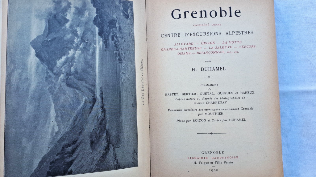 Grenoble considéré comme centre d’excursions 1902