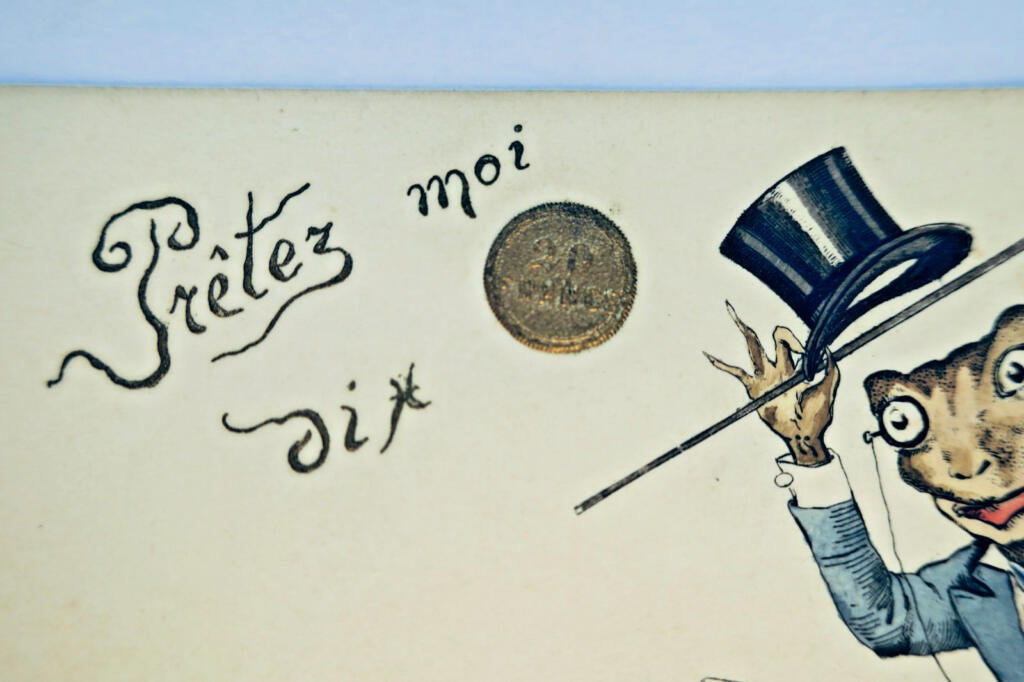 Ein Antrag auf zehn Francs