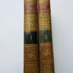 GRESSET OEUVRES DE M. GRESSET 1805