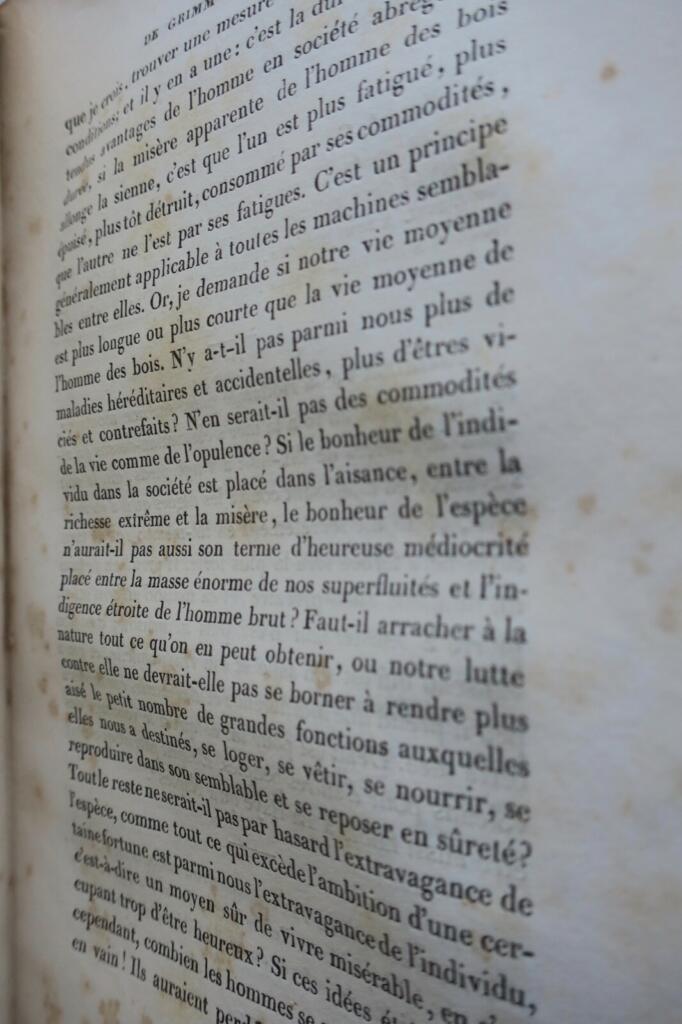 Unpublished letters between Grimm and Diderot
