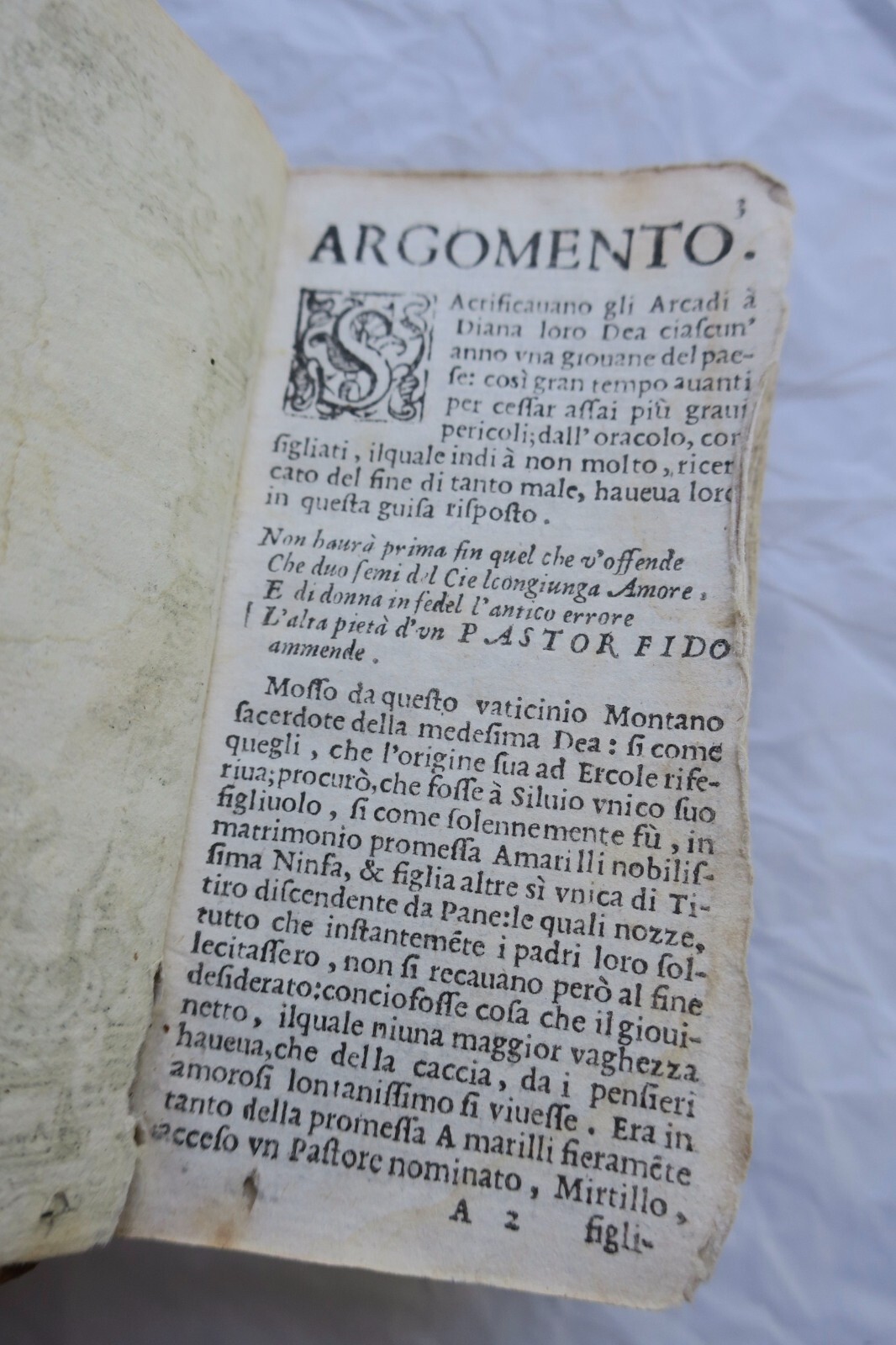 Guarini Opere poetiche del molto illustre ges. Cavalier Battista Guarini..1621 – Image 3