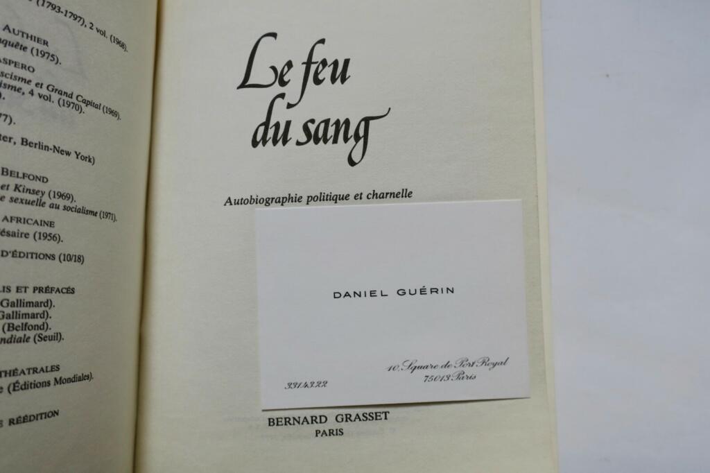 Politische und fleischliche Autobiografie