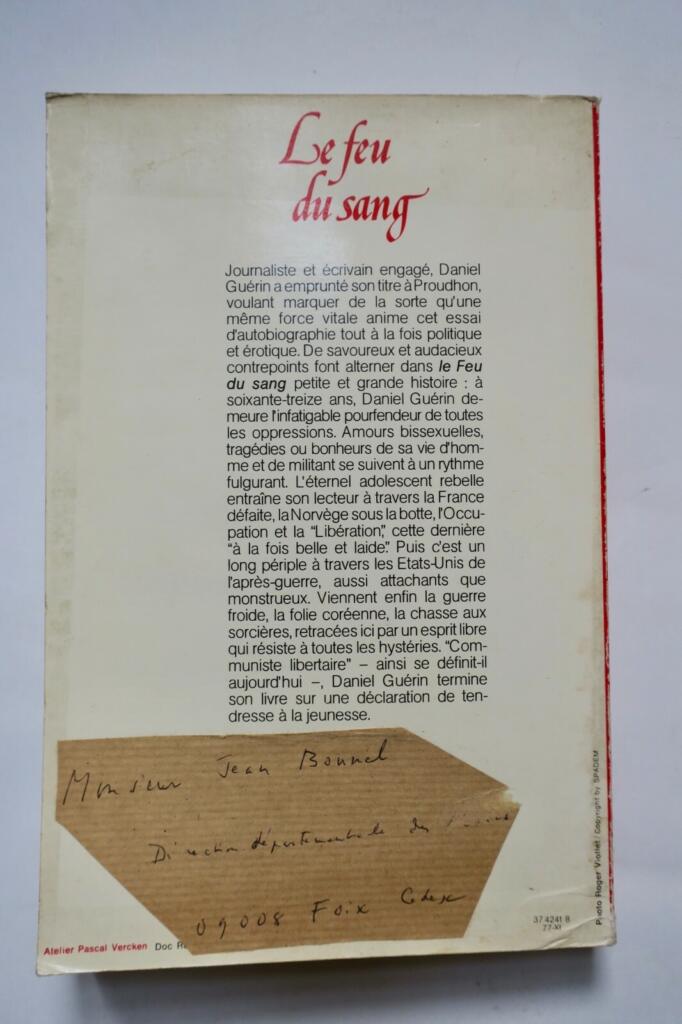 Politische und sinnliche Memoiren