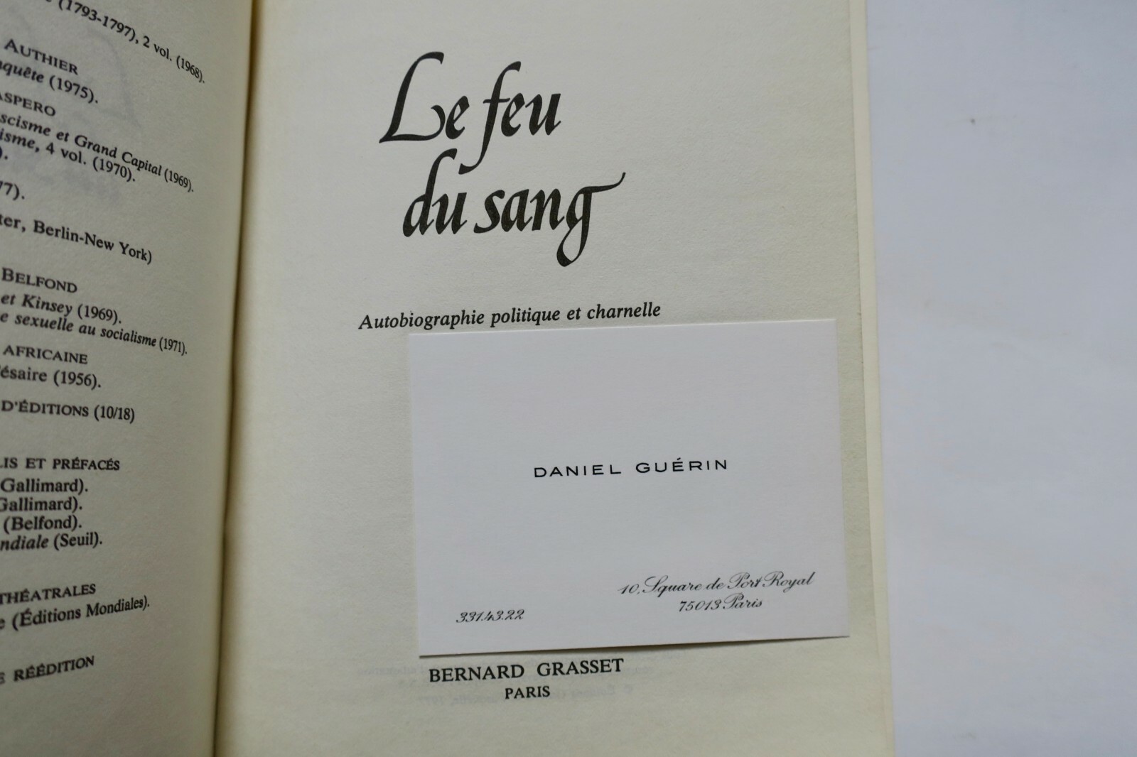 Politische und fleischliche Autobiografie - Image 4