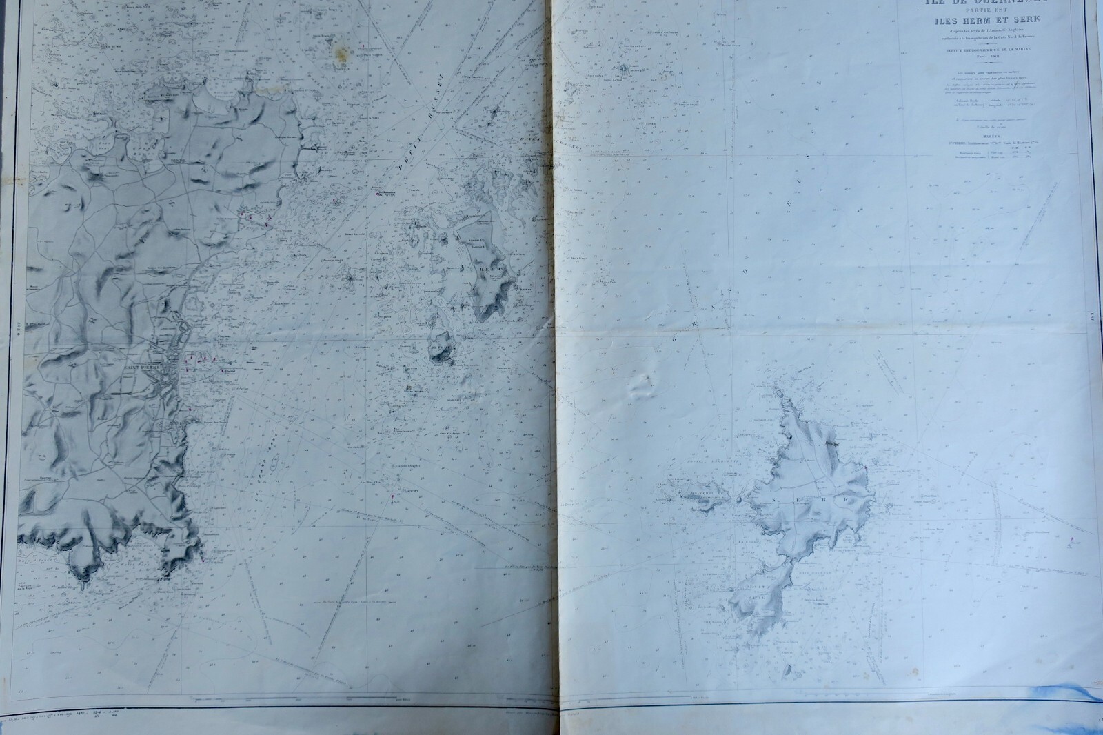 Guernesey Jersey 4 cartes marines – Image 4