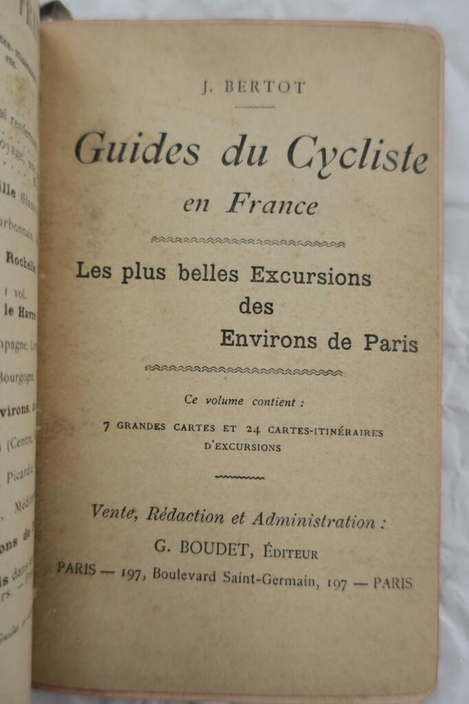 Cyclist's Guide to France and Paris Surroundings