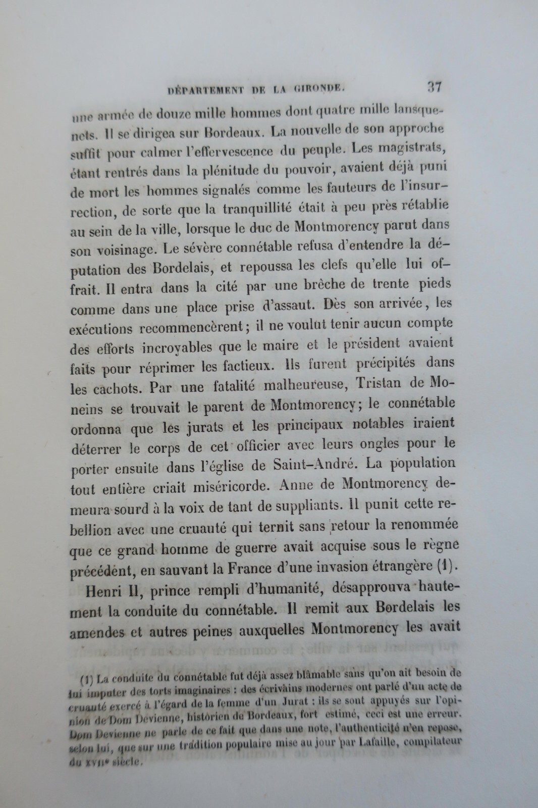 Guienne, le Languedoc et la Provence divisés en département 1852 – Image 6