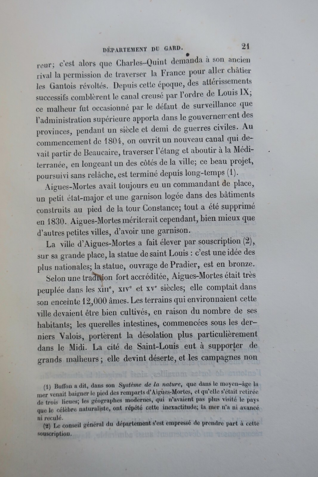 Guienne, le Languedoc et la Provence divisés en département 1852 – Image 3