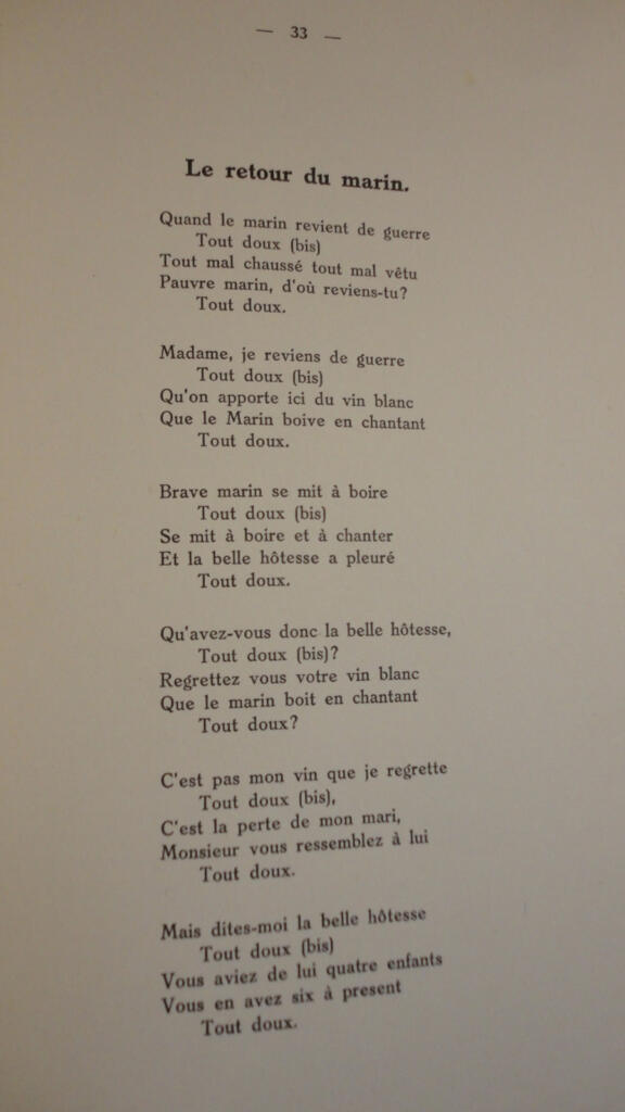 Guilbert, Y., Chansons anciennes, recueillies. Les airs originaux anciens