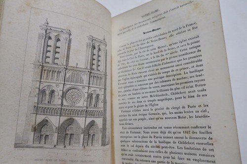 パリの考古学ガイド<span class="lla-card-orig-wrap"><span class="lla-card-orig">❦ GUILHERMY Itinéraire archéologique de Paris 1855</span></span> - La Librairie Antique