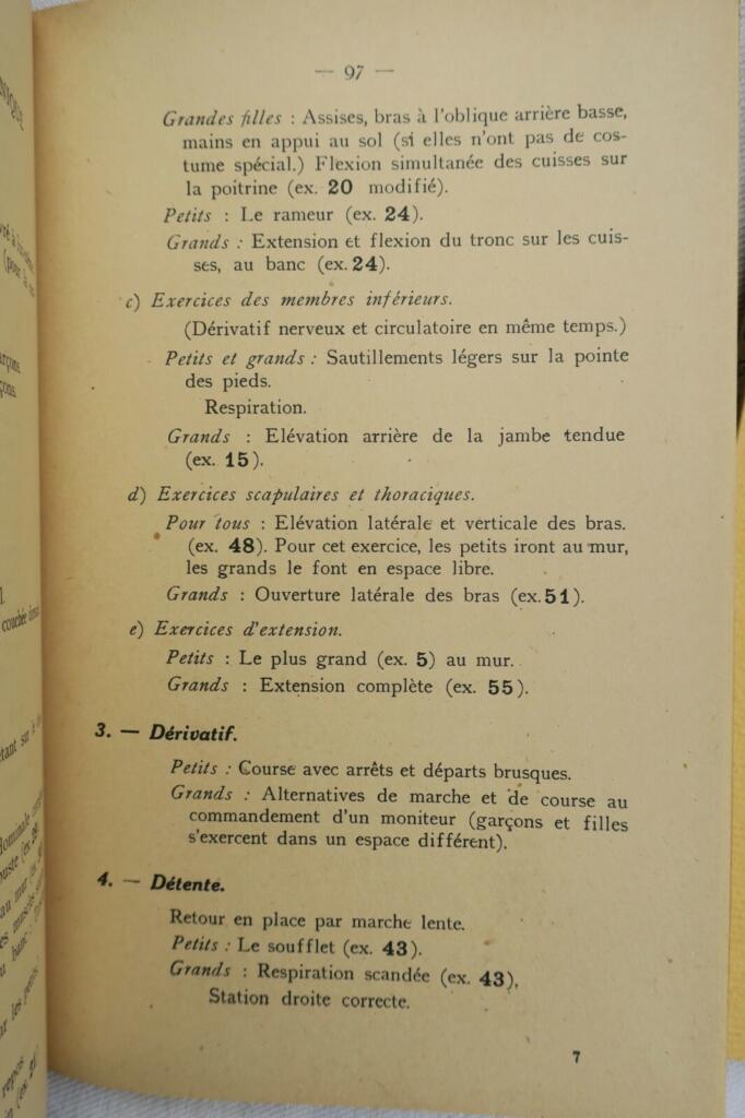 GYMNASTIQUE CORRECTIVE ET DE GYMNASTIQUE ORTHOPEDIQUE