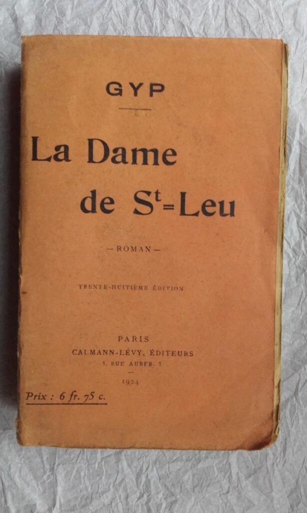 Seltene Buch von GYP aus 1924