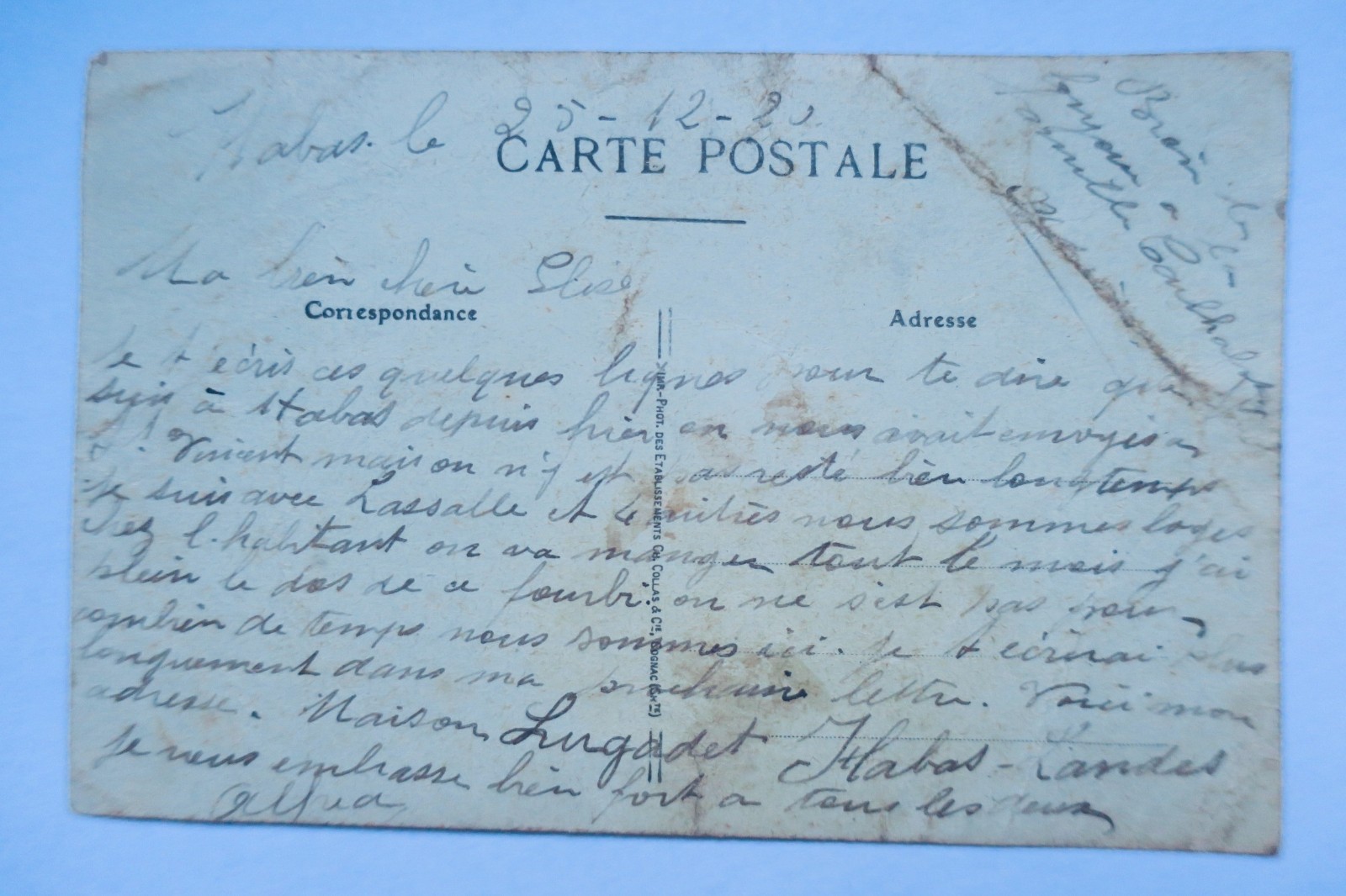 Habas 44 rue centrale - La Librairie Antique