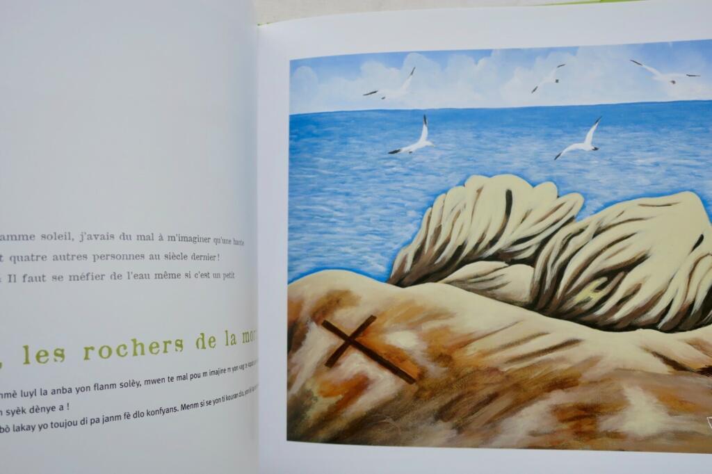 Reise eines haitianischen Malers in der Bretagne