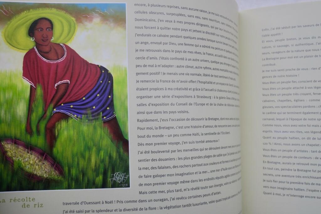 Reise eines haitianischen Malers in die Bretagne